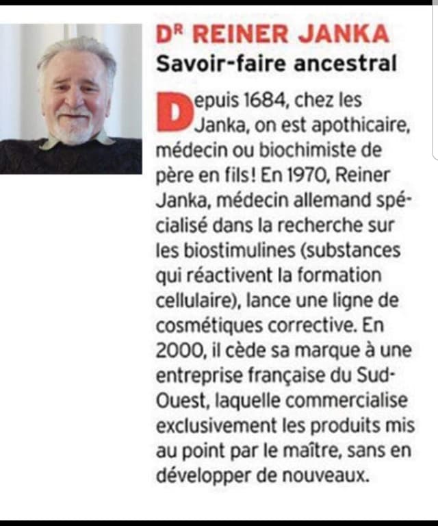 article sur Dr Reiner Janka